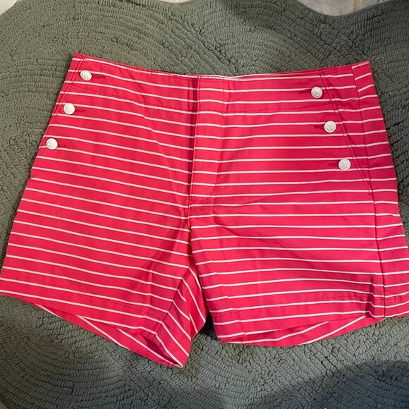 Tommy Hilfiger Nautical Stripe Shorts Size 6 NWT - Picture 2 of 5
